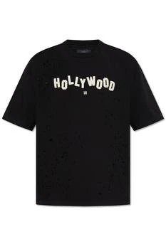 AMIRI | Amiri Hollywood Shotgun Oversized Distressed T-Shirt
