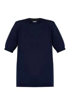 Bottega Veneta | Bottega Veneta Logo Embroidered Knitted Top