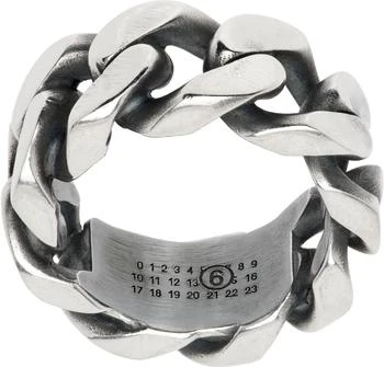 Silver Numeric Ring