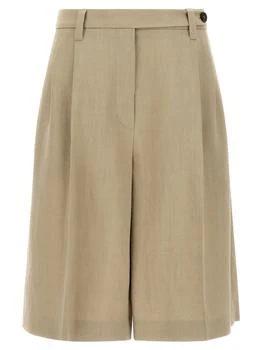 Brunello Cucinelli | Brunello Cucinelli Fluid Twill Sartorial Bermuda Shorts