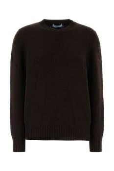 Prada | Prada Long-Sleeved Crewneck Knitted Jumper