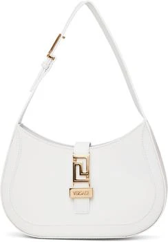 Versace | White Greca Goddess Small Bag