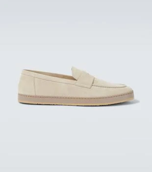 Brunello Cucinelli | Suede penny loafers