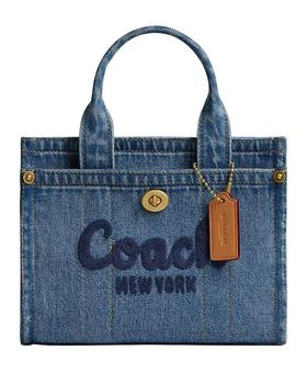Coach Mini Cargo Denim Tote Bag