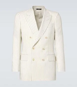 Tom Ford | Dyllan pinstripe wool and silk blazer