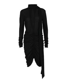 Givenchy | Ruched Scarf Stretch-Crepe Dress