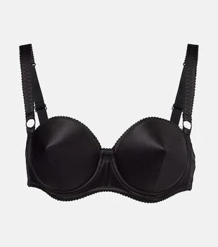 Dolce 
Gabbana | Silk-blend satin bra top