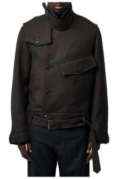Dries Van Noten | Dries Van Noten Button Fastened Belted Jacket