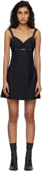 AMIRI | Black & Navy MA Quad Minidress