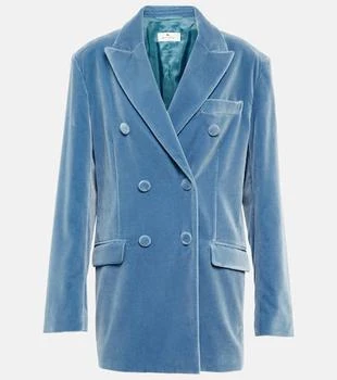 ETRO | Oversized velvet blazer