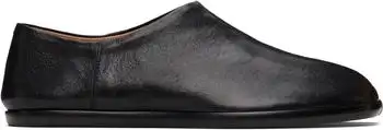 MAISON MARGIELA | Black Tabi Babouches Loafers