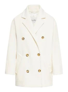 Max Mara | Max Mara Double-Breasted Long-Sleeved Coat