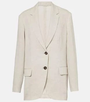 Brunello Cucinelli | Linen-blend blazer