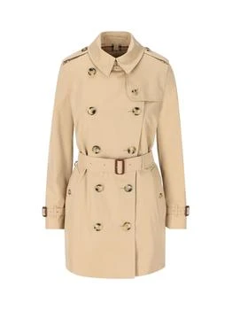 Burberry | Burberry Double Breasted Belted Coat