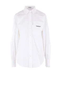 Brunello Cucinelli | Brunello Cucinelli Button-Up Long-Sleeved Shirt