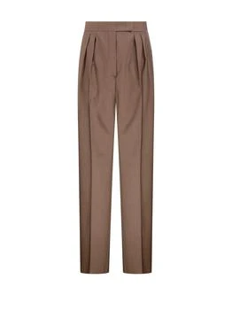 Max Mara | Max Mara Zimino Double Pleated Pants