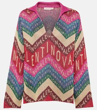 Valentino | Logo intarsia sweater