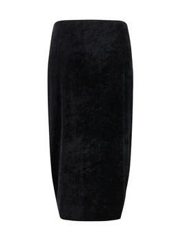 Valentino | Valentino Draped Velvet Skirt