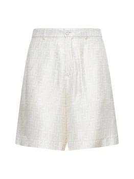 Fendi | Fendi FF Jacquard Satin Shorts