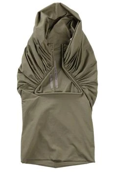 Rick Owens | Rick Owens Off-Shoulder Cut-Out Detailed Ruched Top