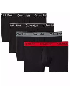Calvin Klein Men
s 3+1 Bonus Micro Stretch Low Rise Trunks Pack
