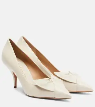 Salvatore Ferragamo | Gwen 70 leather pumps