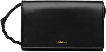 Jil Sander | Black Tangle Wallet Bag