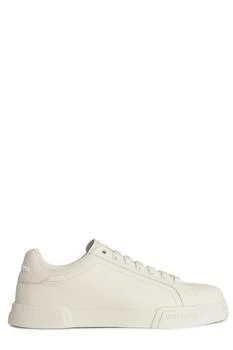 Dolce 
Gabbana | Dolce 
Gabbana Logo Embossed Lace-Up Sneakers