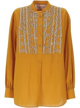 Valentino | Valentino Embellished Button Detailed Shirt