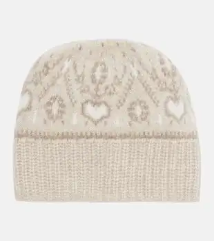 Khaite | Avers Fair Isle cashmere beanie