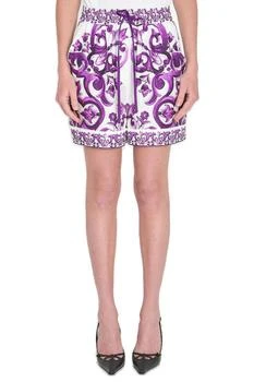 Dolce & Gabbana | Dolce & Gabbana Majolica Printed Shorts