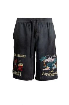 AMIRI | Amiri Logo Embroidered Drawstring Shorts