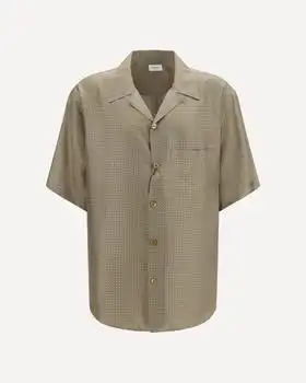 Yves Saint Laurent | Saint Laurent Geometric Printed Button-Up Shirt
