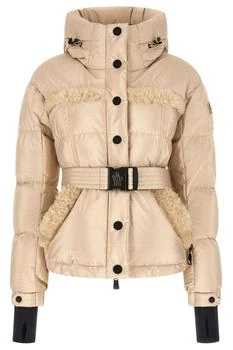 Moncler | Moncler Grenoble Mondim Metallic Hooded Down Ski Jacket