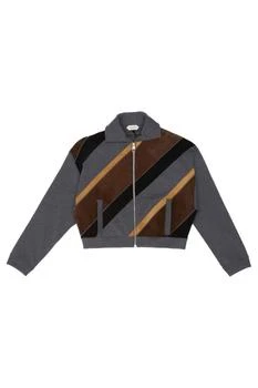 Versace | Versace Patchwork Zipped Sweatshirt