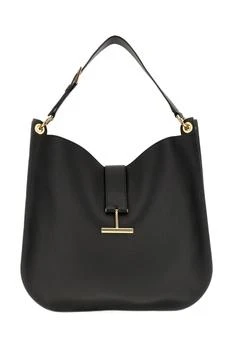 Tom Ford | Tom Ford Large Tara Logo Plaque Shoulder Bag