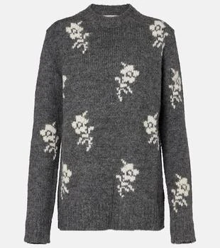 Jil Sander | Intarsia alpaca and wool-blend sweater