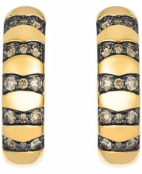 Le Vian | Chocolate Diamond Earrings (0.44 ct. t.w.) in 14k Honey Gold