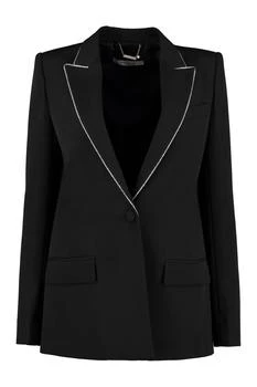 Givenchy | Givenchy Embellished Lapel Collar Blazer