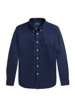 Ralph Lauren Boys 8-20 Linen Shirt