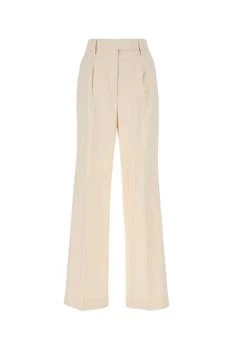 Prada | Prada Pressed-Crease Straight Leg Tailored Trousers