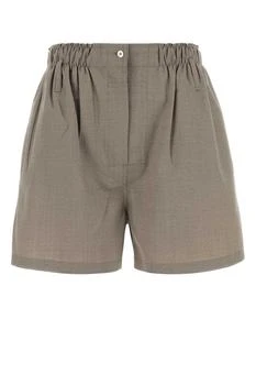 Prada | Prada Logo-Patch Elasticated Waistband Shorts