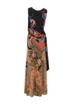 ETRO | Etro Paisley Wrap Long Dress