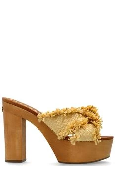 Dolce & Gabbana | Dolce & Gabbana Frayed Wedge Sandals
