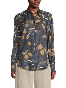 Brunello Cucinelli | Printed Silk Shirt