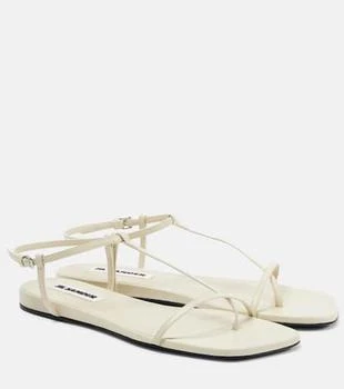 Jil Sander | Leather thong sandals
