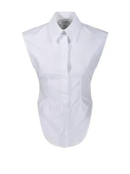 Sportmax Sabato Button-Up Sleeveless Shirt