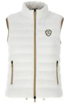 Brunello Cucinelli | Brunello Cucinelli Logo Patch High Neck Gilet