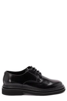 Dolce 
Gabbana | Dolce 
Gabbana Round Toe Lace-Up Derby Shoes