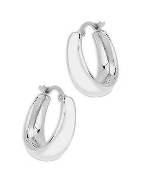 Bloomingdale's | Huggie Hoop Earrings in 14K White Gold